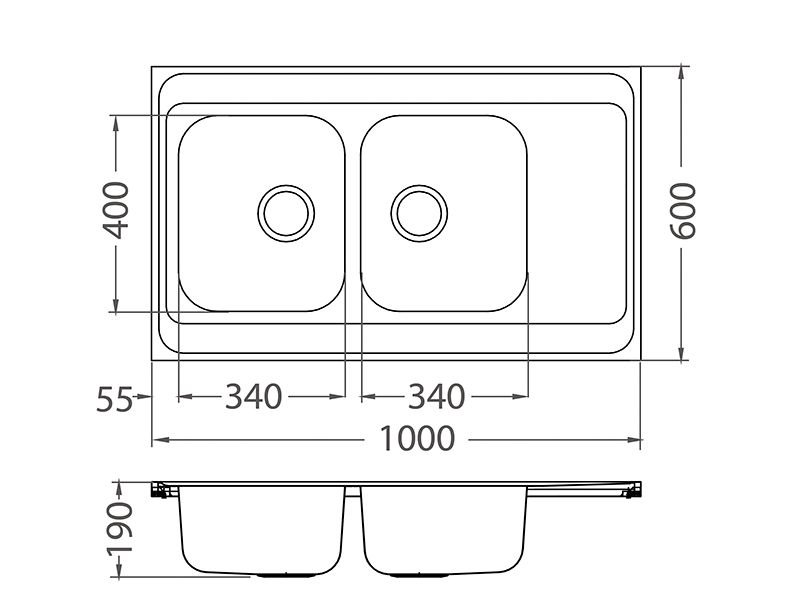 Alveus CLASSIC PRO 80 SAT-90 1000X600 (1130472)