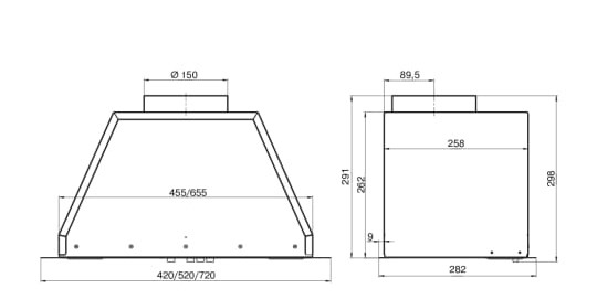 Elikor Flat 72П-650-К3Д (белый)