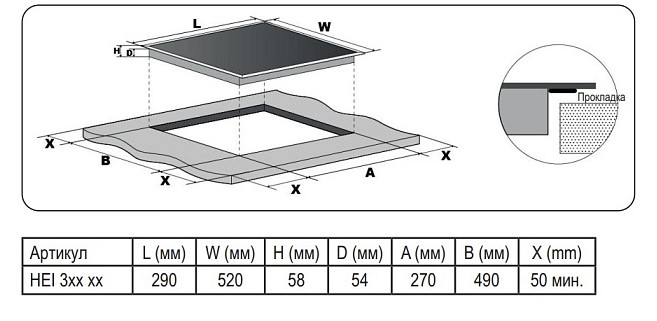 Evelux HEI 320 B