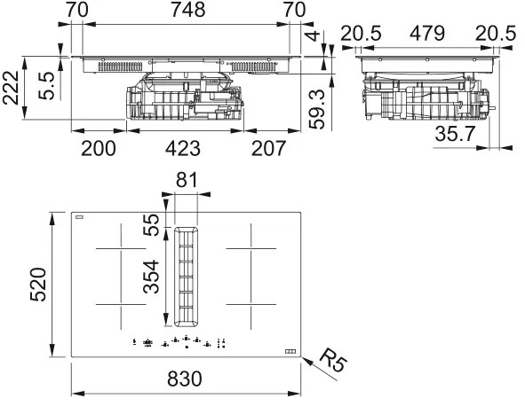 Franke FMA 8372 4RC HI (340.0731.878)