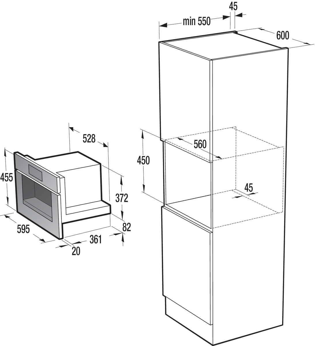 Gorenje CM4G8BG