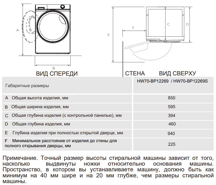 Haier HW70-BP12269
