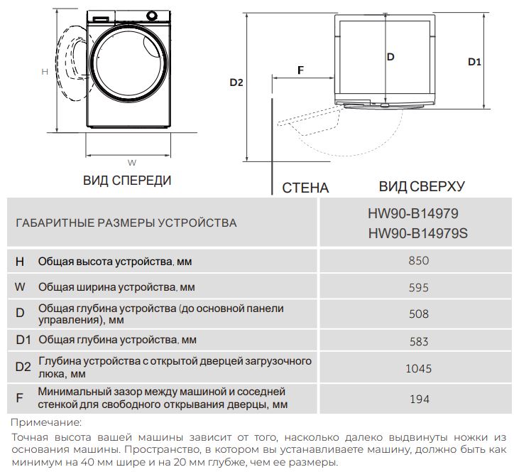 Haier HW90-B14979S