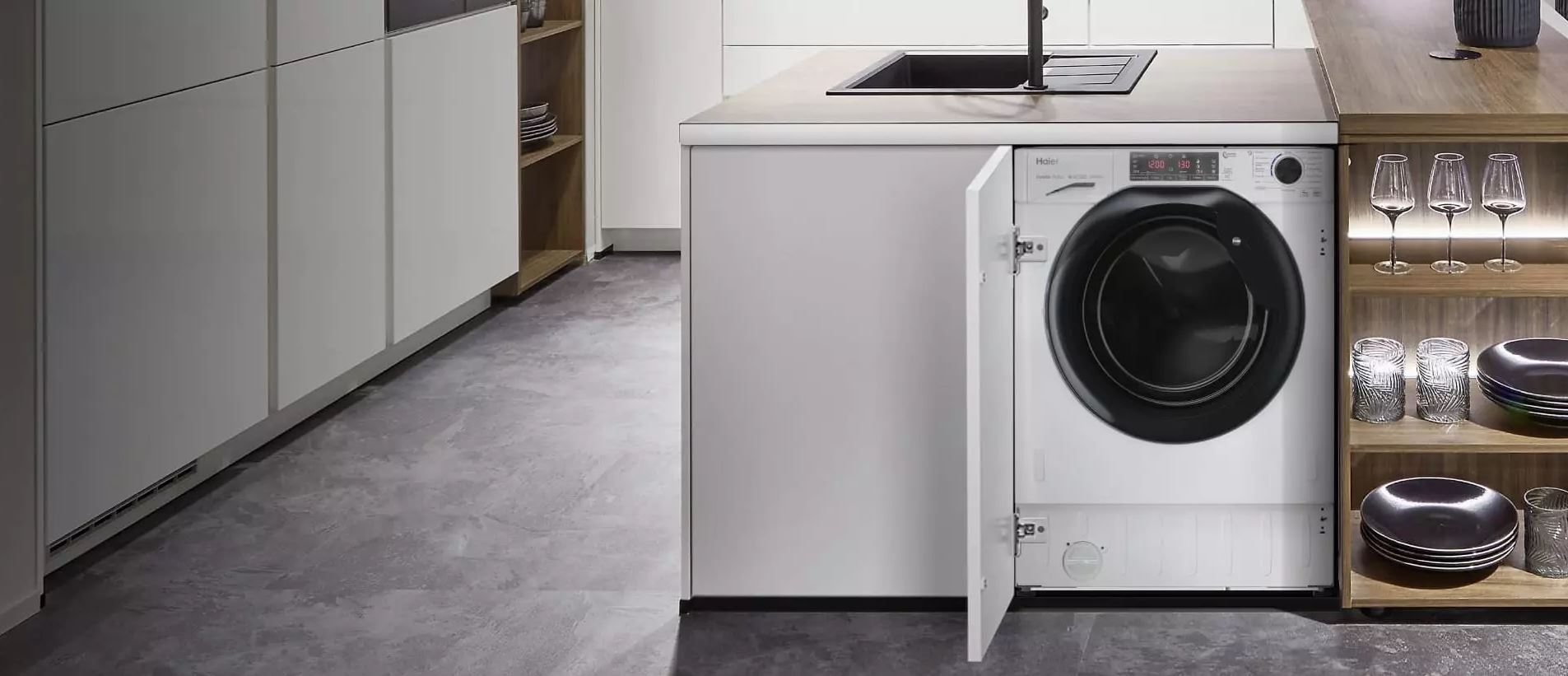 Haier HWQ90B416FWB-RU