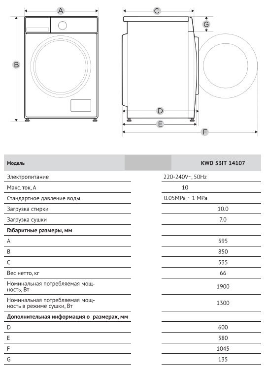Korting KWD 53IT14107