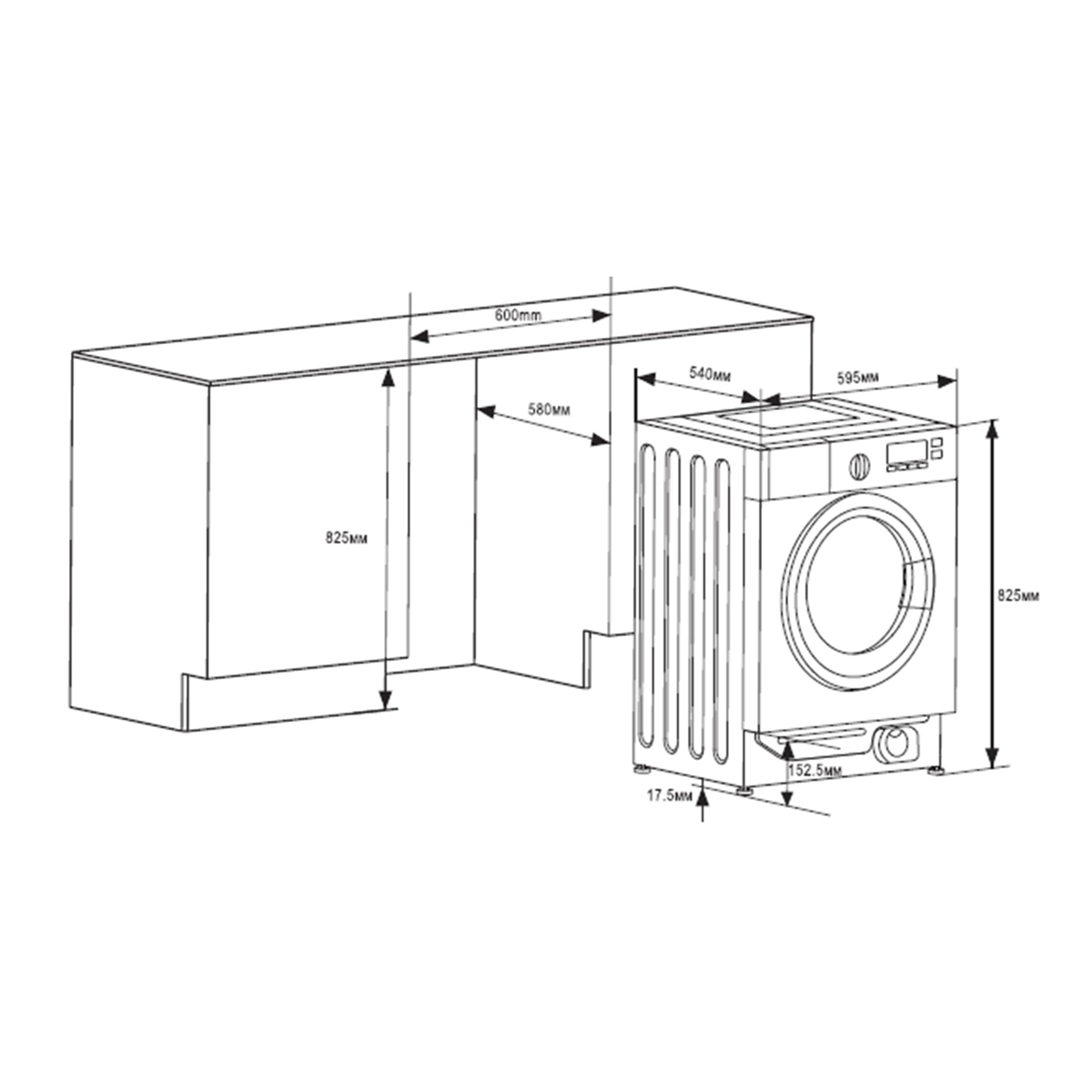 MAUNFELD MBWM1486S