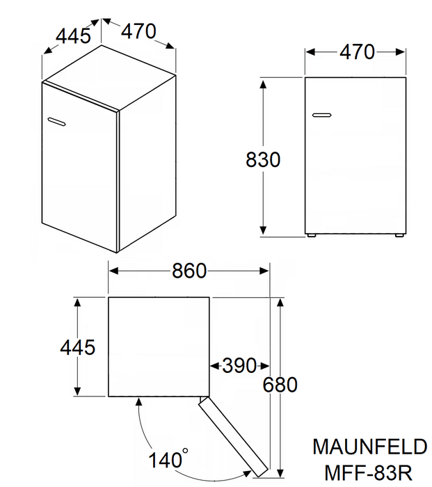MAUNFELD MFF83RR