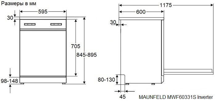 MAUNFELD MWF60331S Inverter