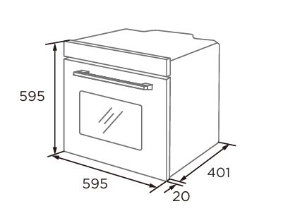 Midea MO47007GW