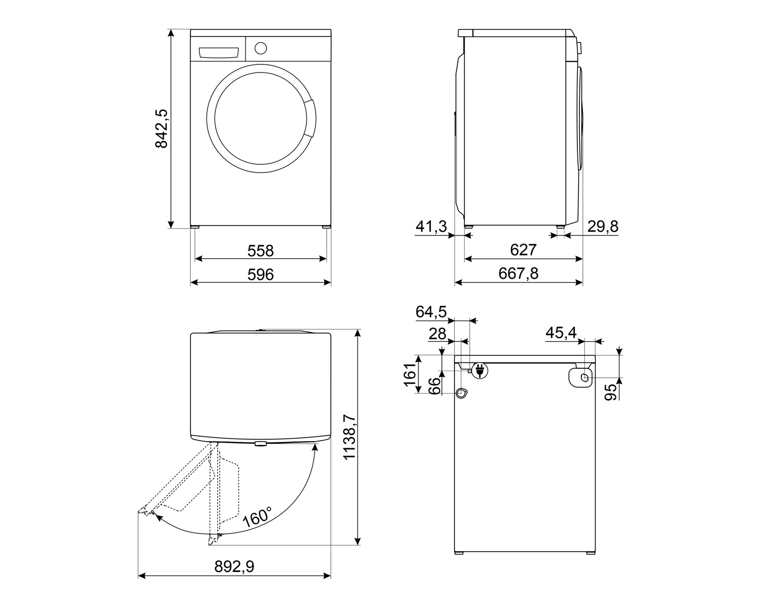 SMEG WM3T24RU